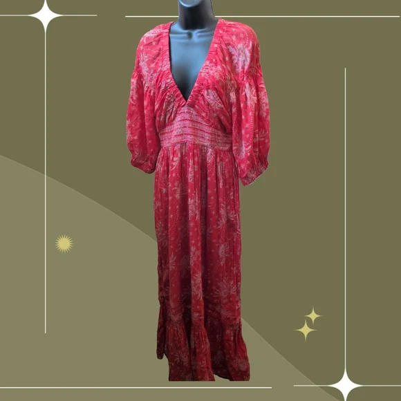 chinese dress ladies Free People Golden Hour Maxi Egyptian Palm Combo MD (Women's 8-10) at  Amazon Women's Clothing store
